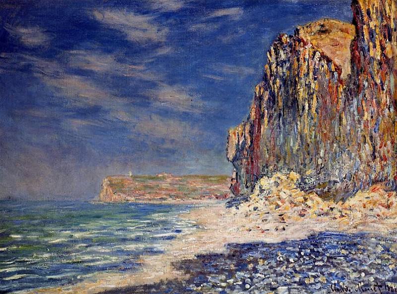 Cliff near Fecamp, Claude Oscar Monet
