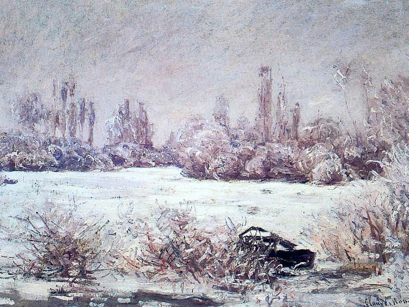 The Frost, Claude Oscar Monet
