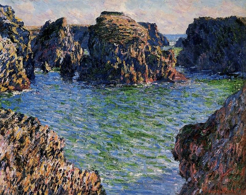 Coming into Port-Goulphar, Belle-Ile, Claude Oscar Monet