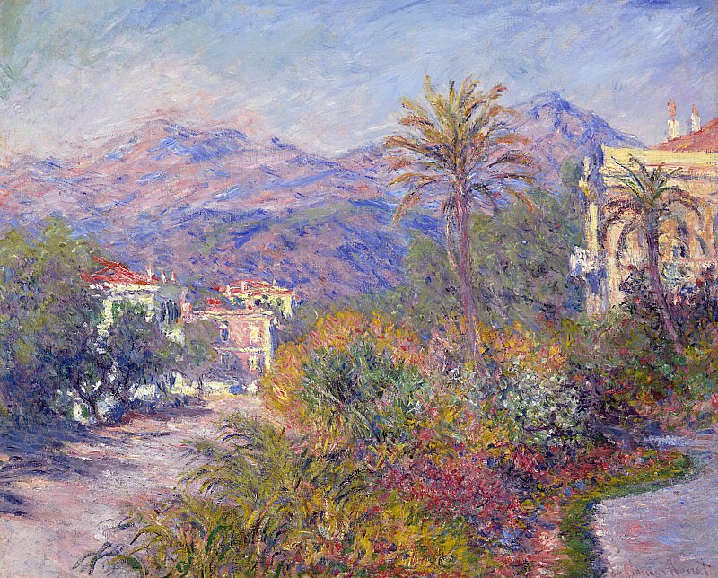 Strada Romada in Bordighera, Claude Oscar Monet