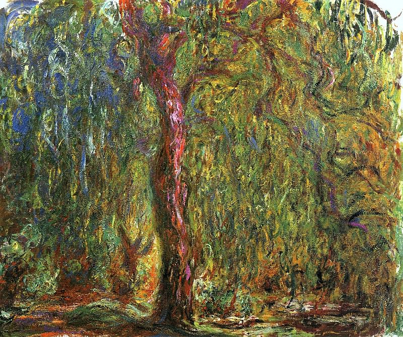 Weeping Willow 4, Claude Oscar Monet