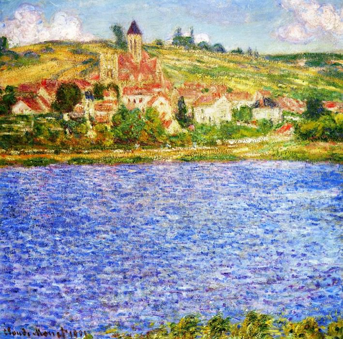 Vetheuil, Afternoon, Claude Oscar Monet