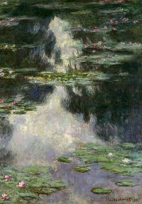 Water Lilies, 1907 12, Claude Oscar Monet