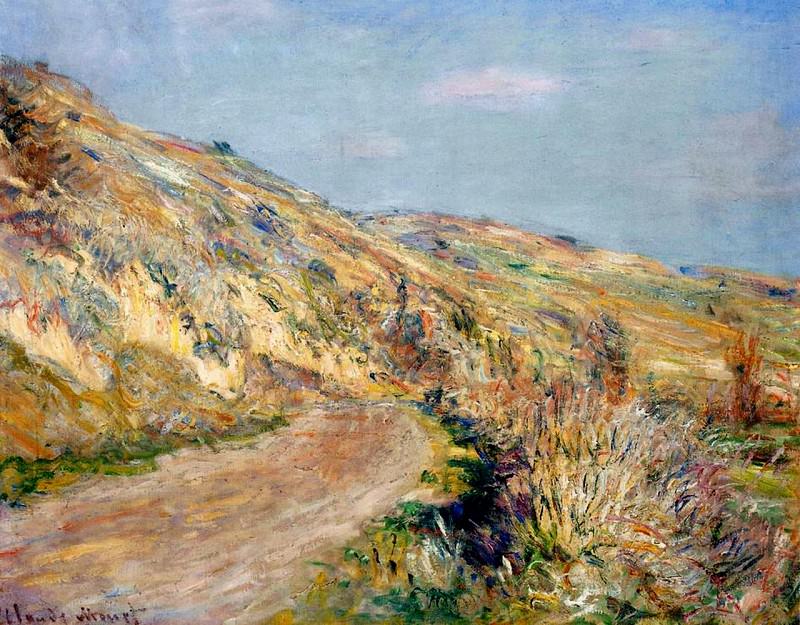 The Road to Giverny, Claude Oscar Monet