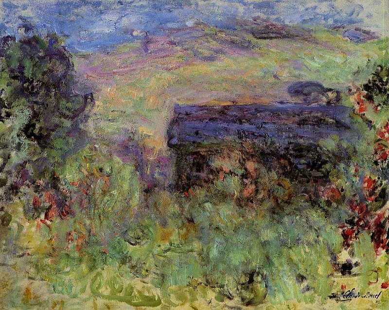 The House Seen through the Roses, Claude Oscar Monet