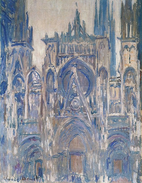 Rouen Cathedral, Study of the Portal, Claude Oscar Monet