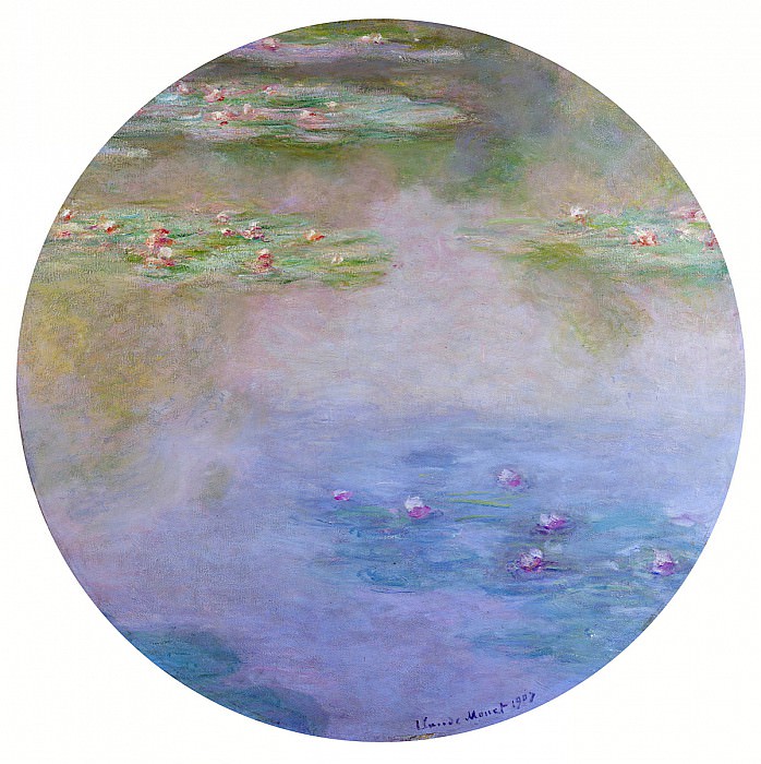 Water Lilies, 1907 08, Claude Oscar Monet