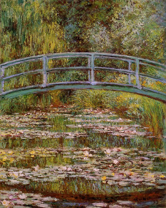 The Japanese Bridge, Claude Oscar Monet