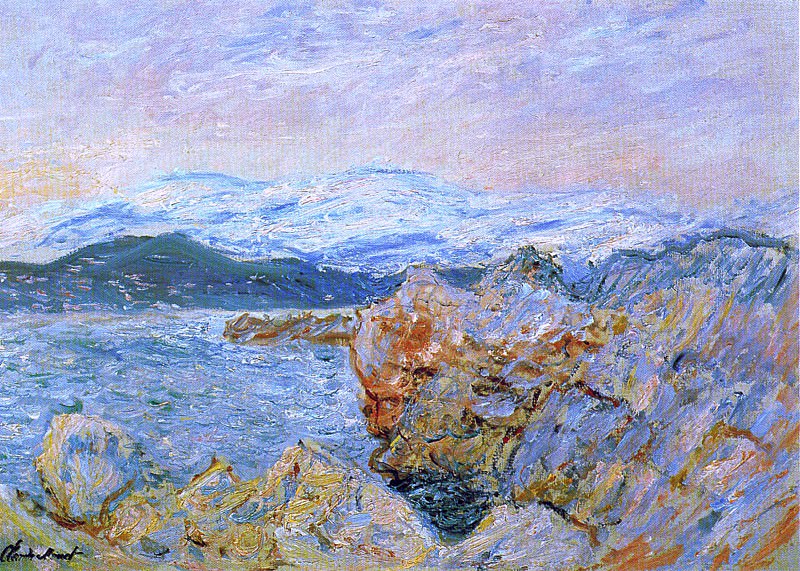The Gulf Juan at Antibes, Claude Oscar Monet