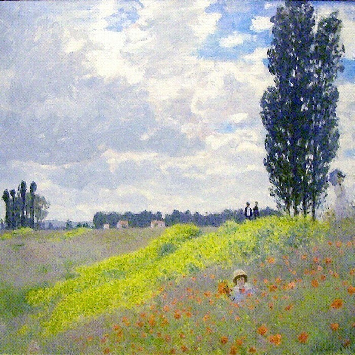 Walk in the Meadows at Argenteuil, Claude Oscar Monet