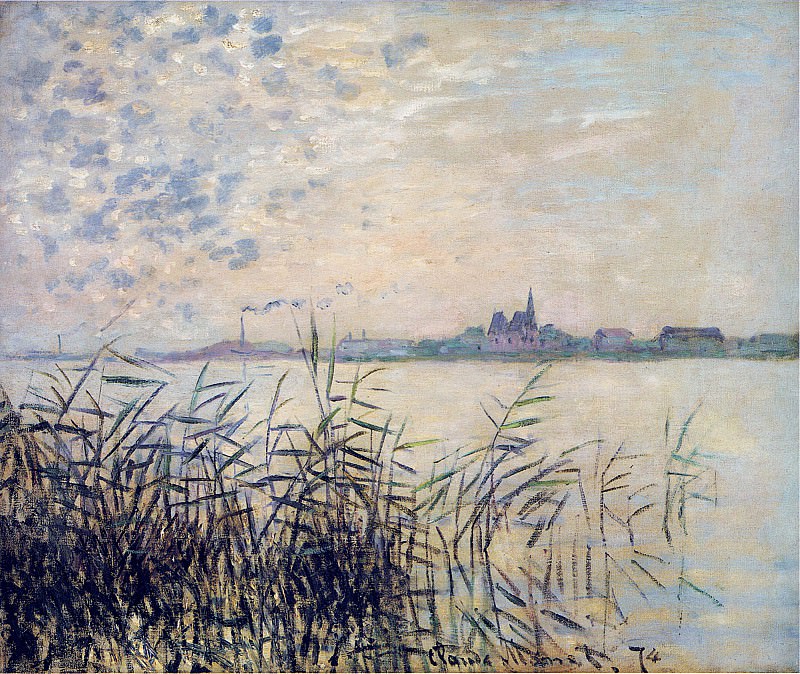 The Seine near Argenteuil, Claude Oscar Monet