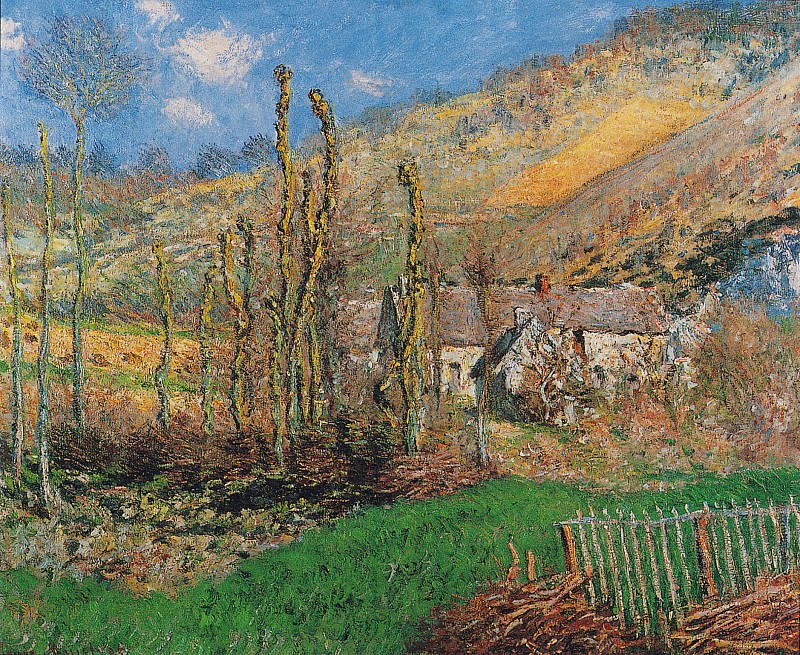 Winter Landscape at the Val de Falaise, Claude Oscar Monet