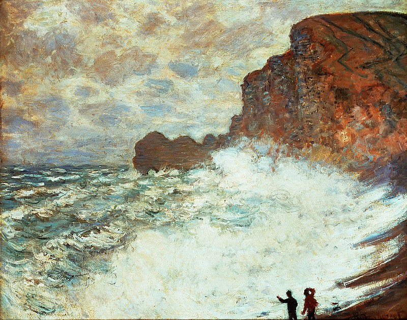 Stormy Seascape, Claude Oscar Monet