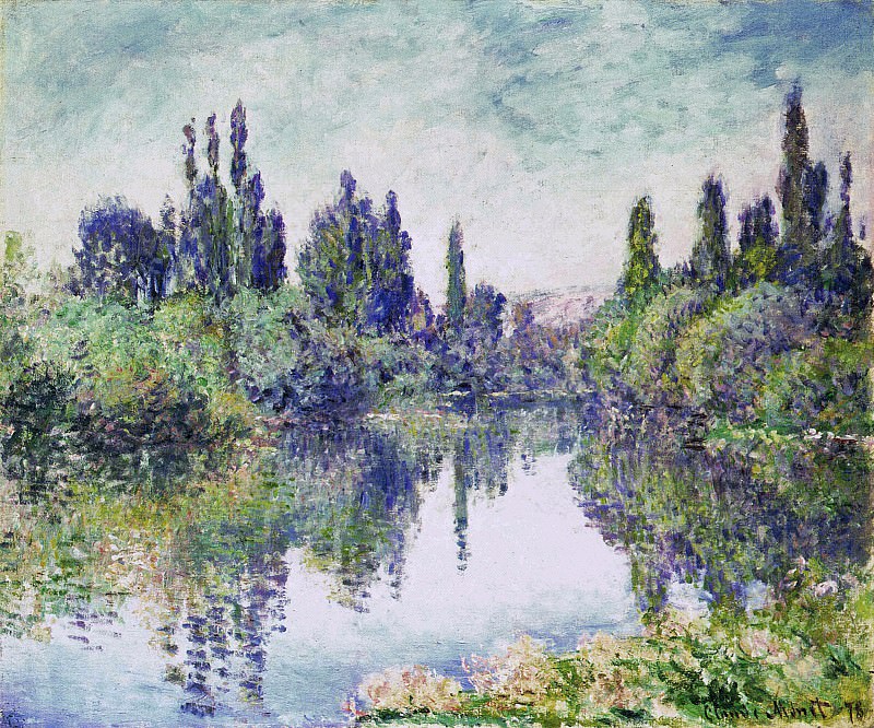 Morning on the Seine, near Vetheuil, Claude Oscar Monet