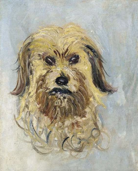 Head of the Dog, Claude Oscar Monet