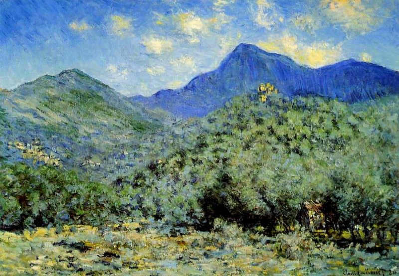 Valle Bouna near Bordighera, Claude Oscar Monet