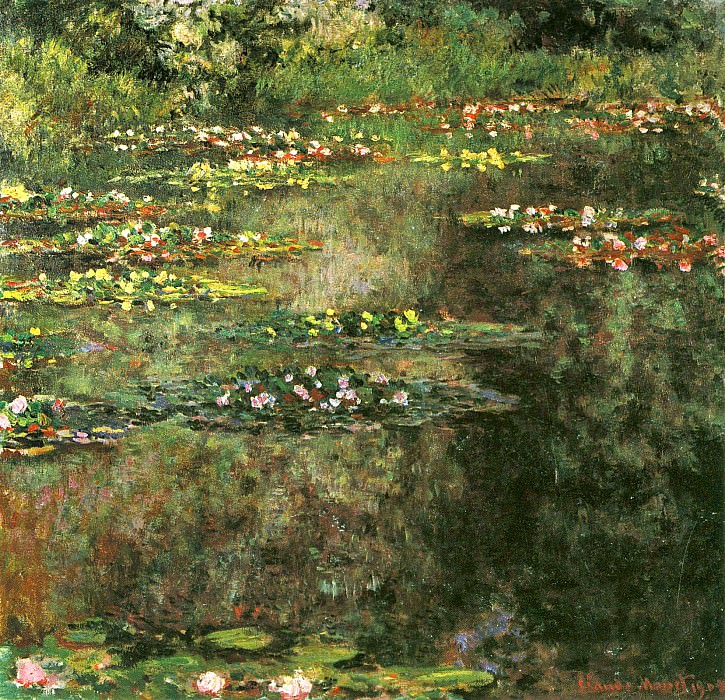 Водяные лилии, 1904 02, Клод Оскар Моне
