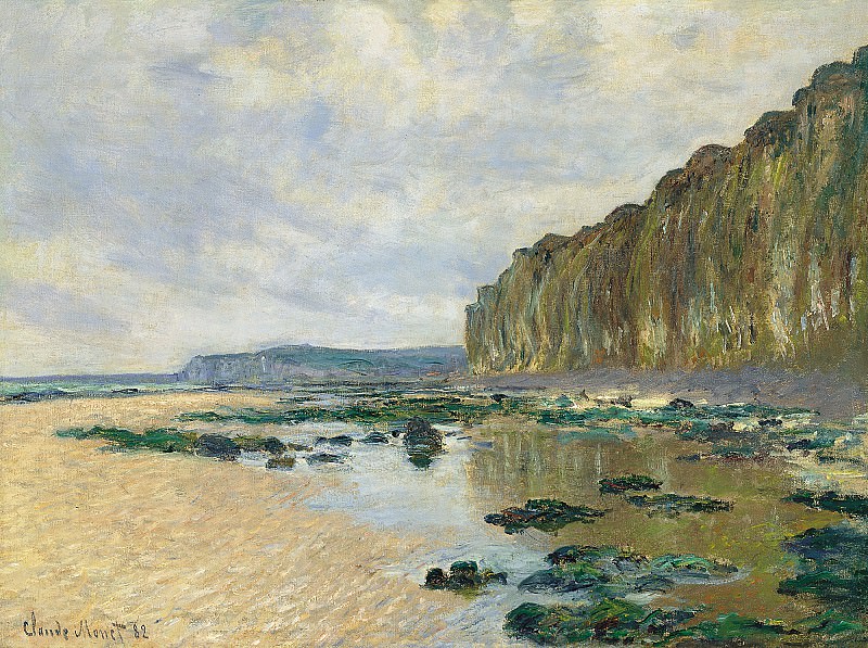 Low Tide at Varengeville, Claude Oscar Monet