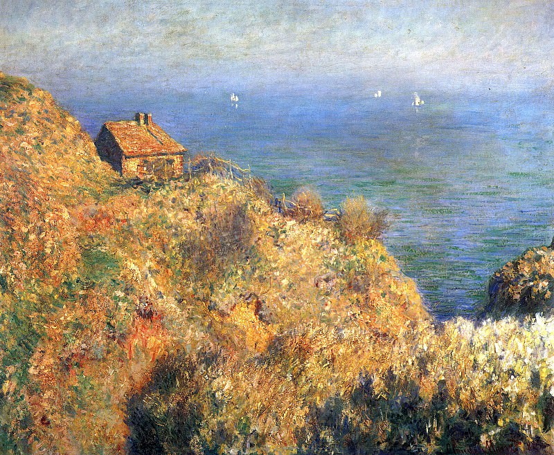 FishermanвЂ™s House at Varengeville, Claude Oscar Monet