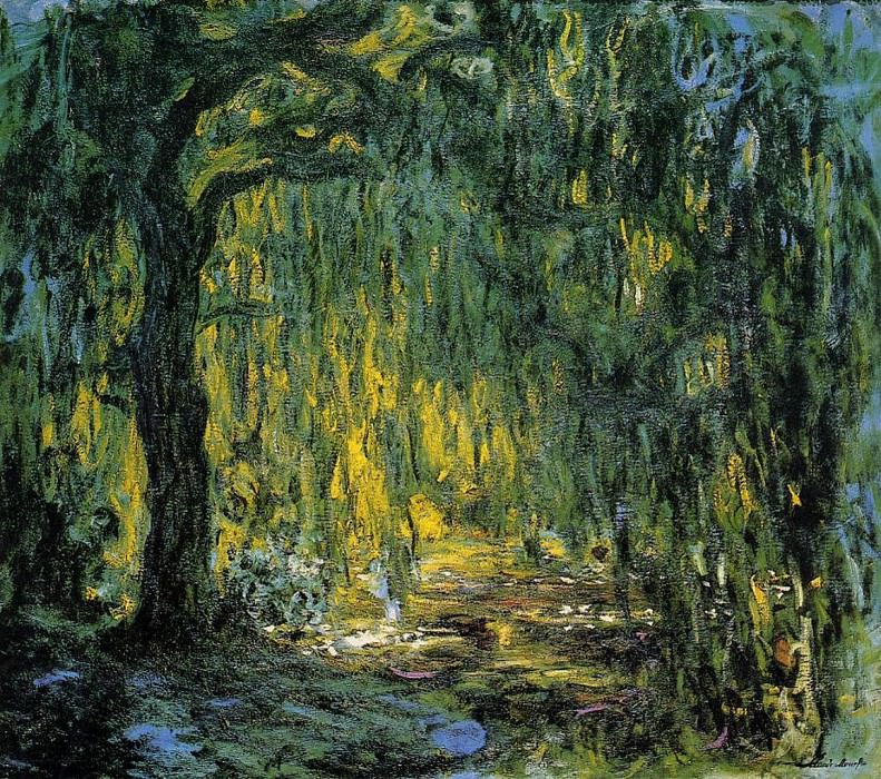 Weeping Willow 2, Claude Oscar Monet