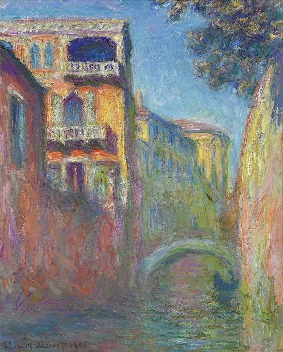 Rio della Salute 01, Claude Oscar Monet
