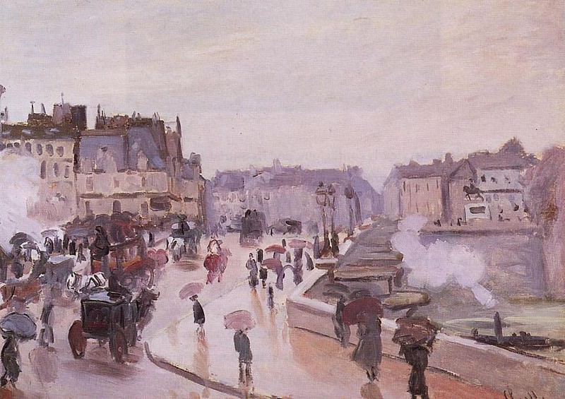 The Pont Neuf, Claude Oscar Monet