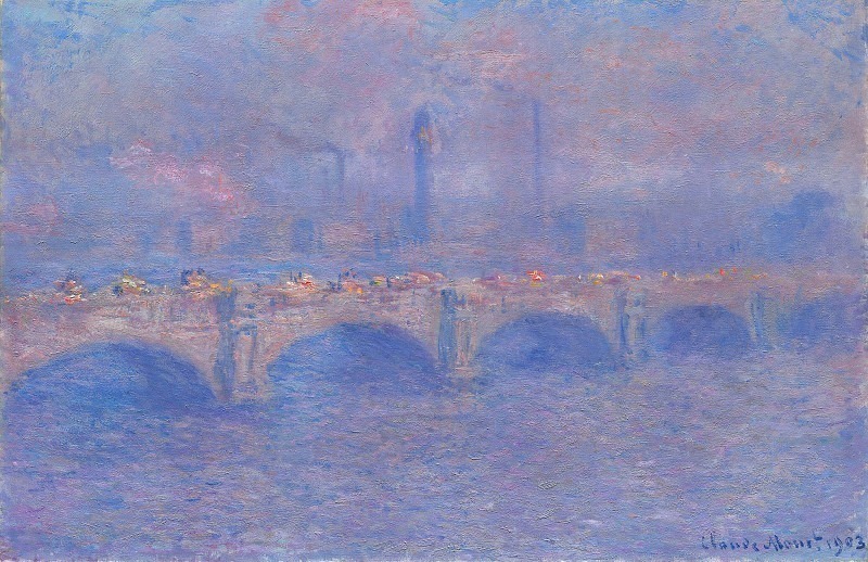Waterloo Bridge, Sunlight Effect 2, Claude Oscar Monet