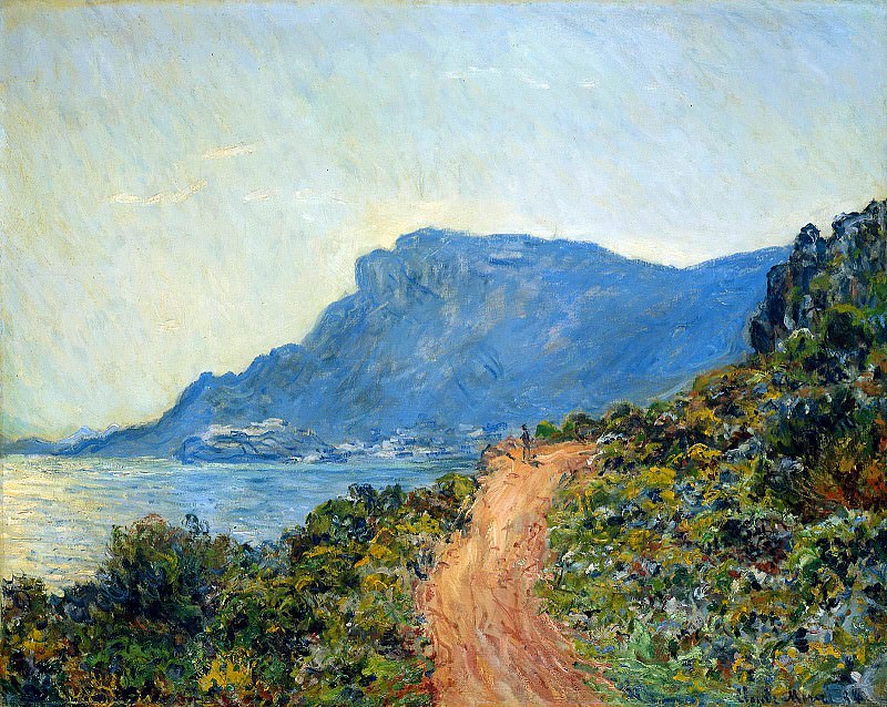 The Corniche of Monaco, Claude Oscar Monet