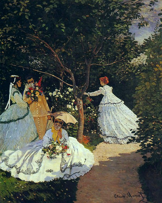Women in the Garden, Claude Oscar Monet
