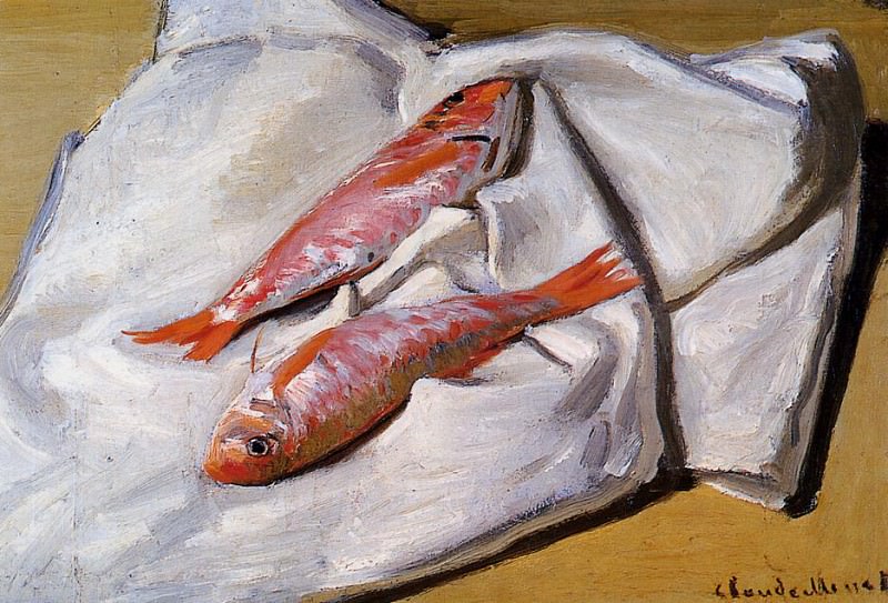 Red Mullets, Claude Oscar Monet