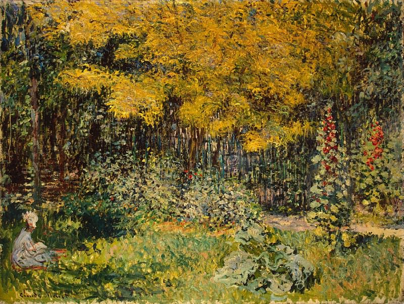 The Garden. , Claude Oscar Monet