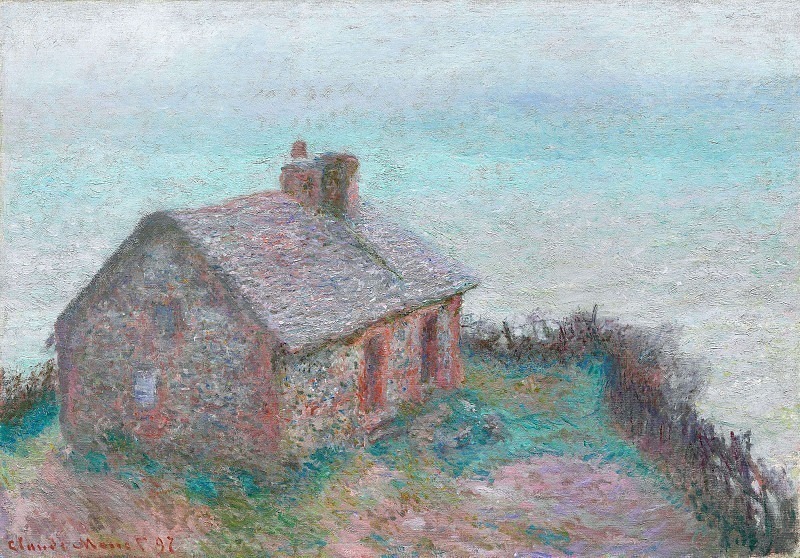 The Customs House at Varengeville, Claude Oscar Monet