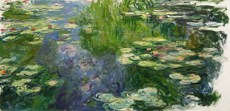 Water Lilies, 1917-19 02, Claude Oscar Monet