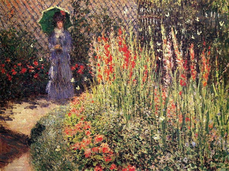 Gladioluses, Claude Oscar Monet