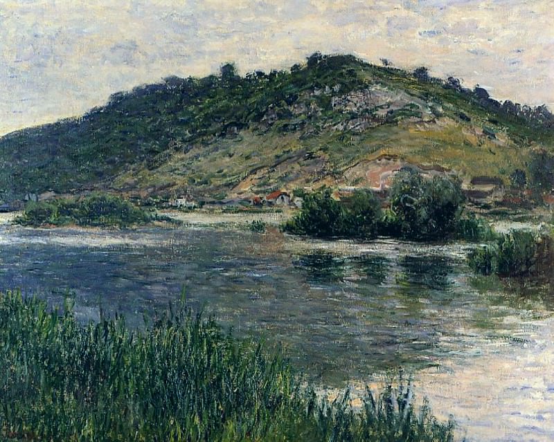 Landscape at Port-Villez, Claude Oscar Monet