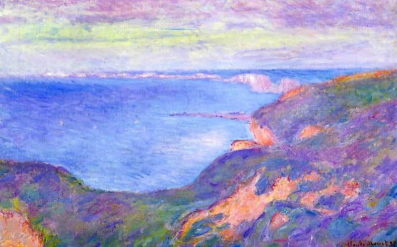 Cliff near Dieppe 2, Claude Oscar Monet