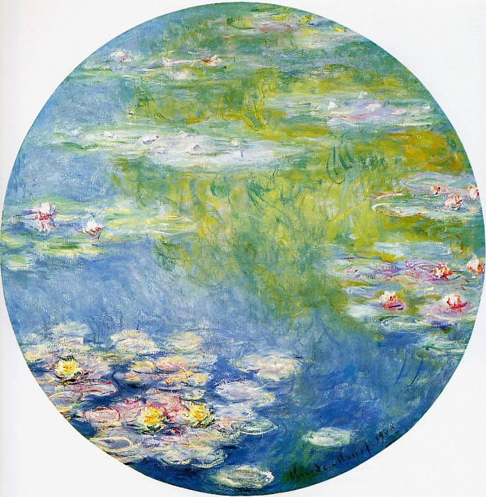Water Lilies, 1908 07, Claude Oscar Monet