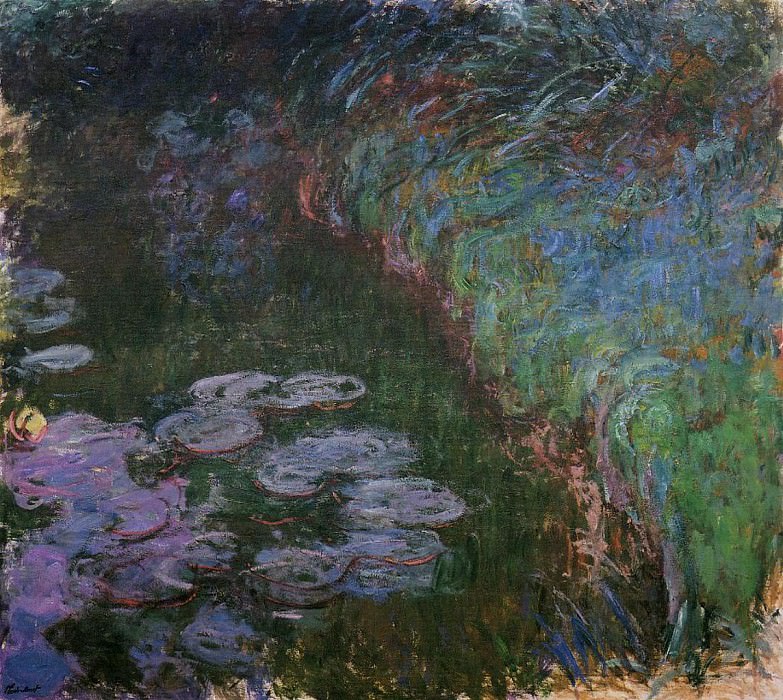 Водяные лилии, 1914-17 10, Клод Оскар Моне