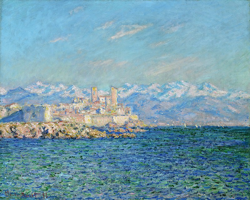 Antibes, Afternoon Effect, Claude Oscar Monet
