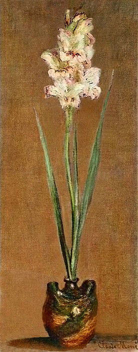 Gladiolus, 1881 01, Claude Oscar Monet
