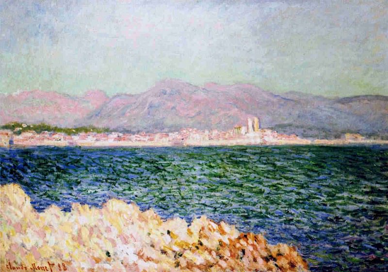 The Gulf of Antibes, Claude Oscar Monet