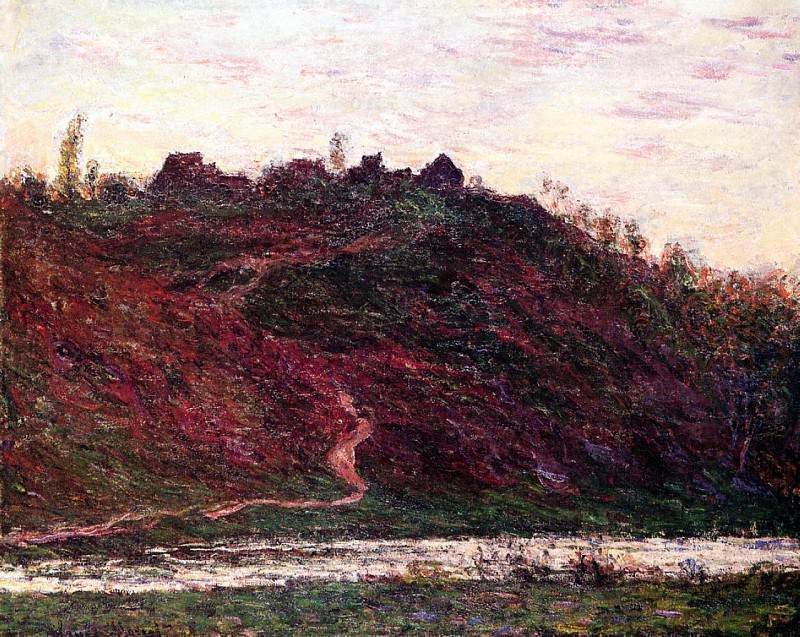 The Village of La Coche-Blond, Evening, Claude Oscar Monet