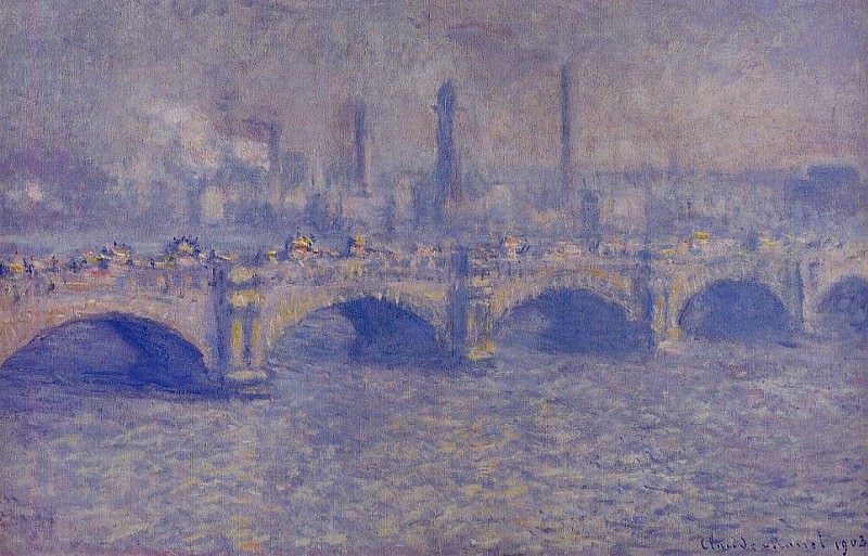 Waterloo Bridge, Sunlight Effect 5, Claude Oscar Monet