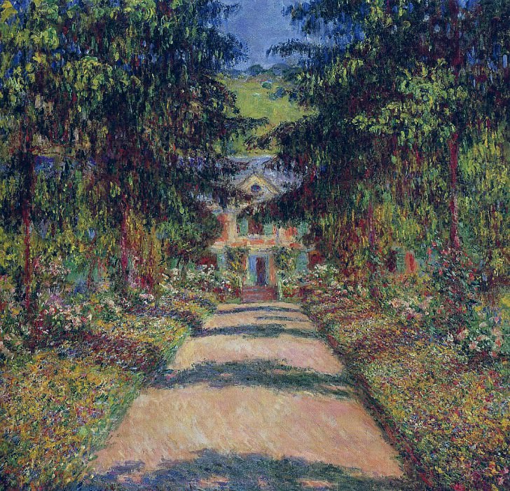 Pathway in MonetвЂ™s Garden at Giverny, Клод Оскар Моне