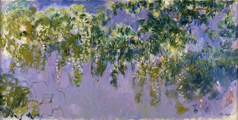 Wisteria, Claude Oscar Monet