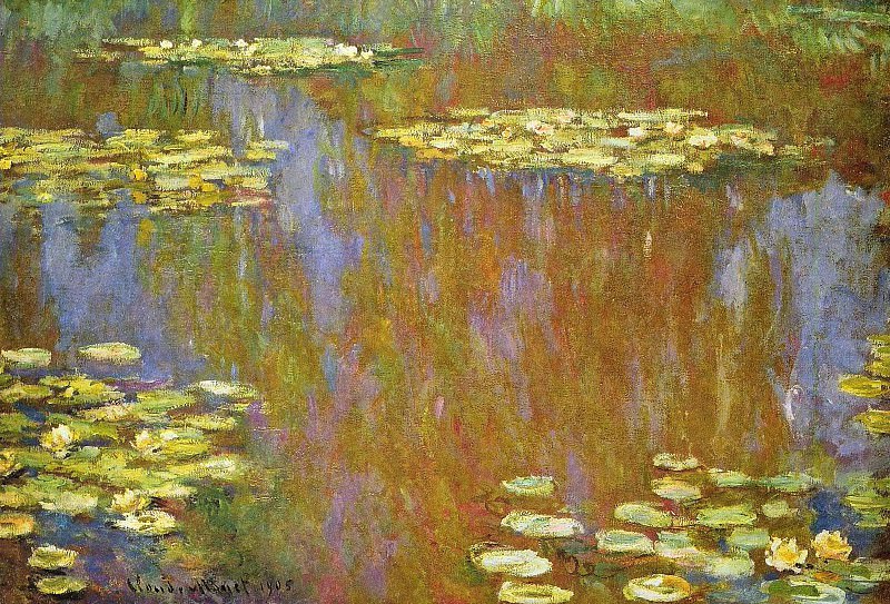 Водяные лилии, 1905 03, Клод Оскар Моне