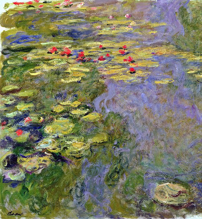 Water Lilies, 1919 02, Claude Oscar Monet