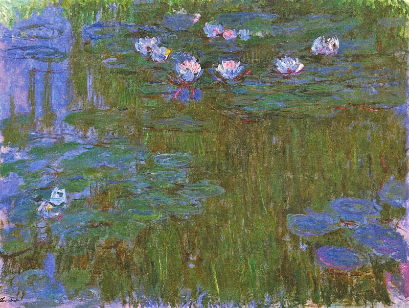 Water Lilies, 1914-17 06, Claude Oscar Monet