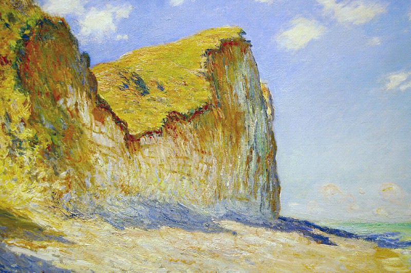 Скалы близ Поурвиля, 1882 г. 8, Клод Оскар Моне