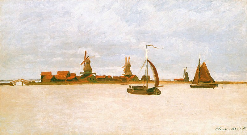 The Voorzaan, Claude Oscar Monet